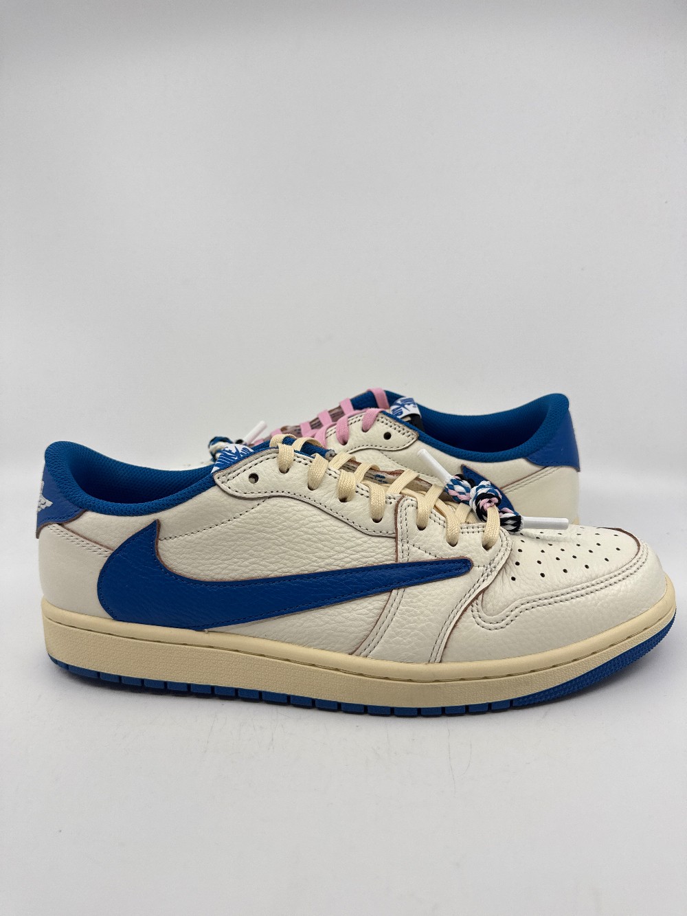 *VNDS* AJ 1 LOW X FRAGMENT X TRAVIS SCOTT - SAIL MILITARY BLUE