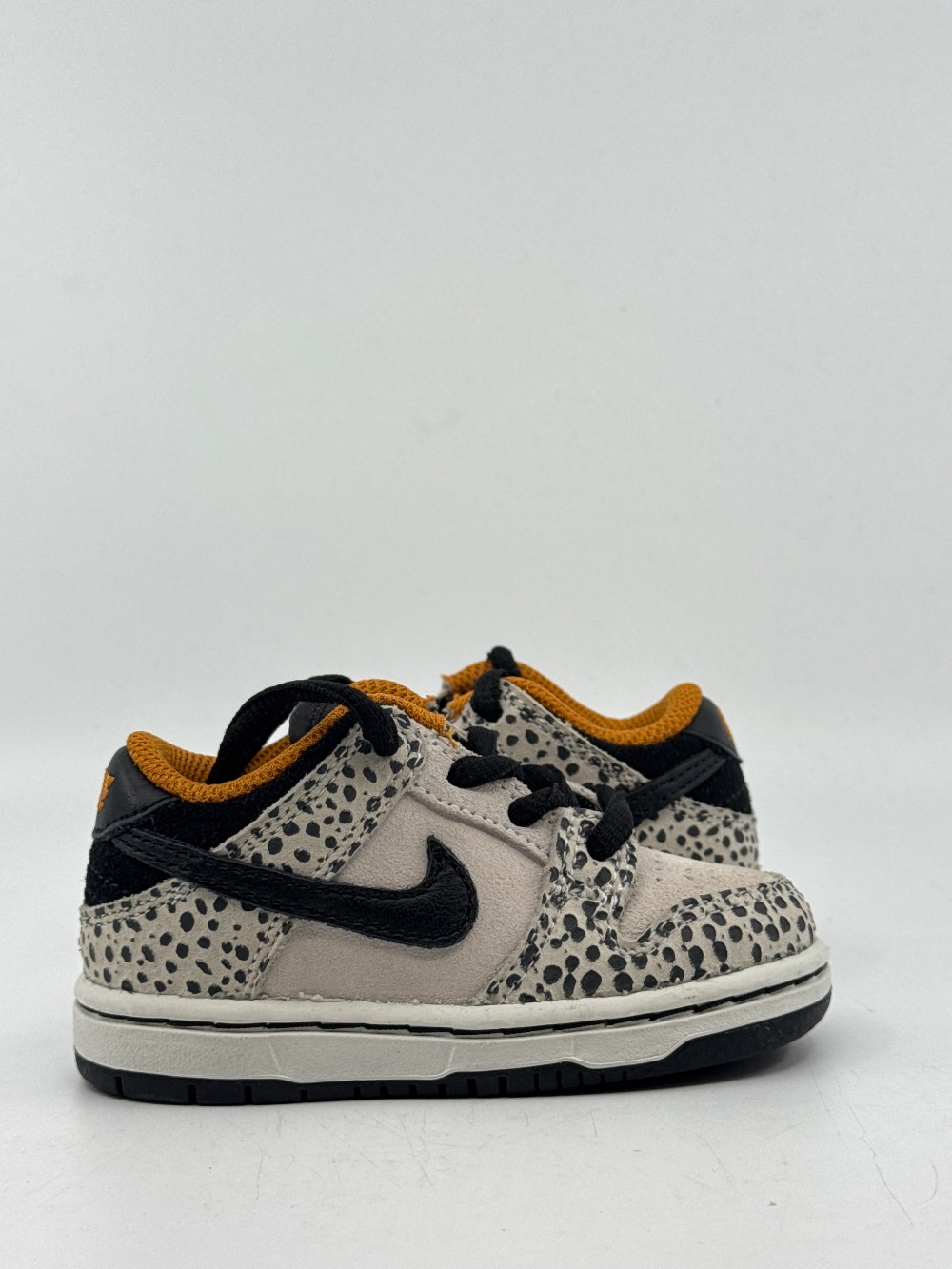 *USED* NIKE SB DUNK LOW (TD) - ELECTRIC PACK OLYMPIC SAFARI