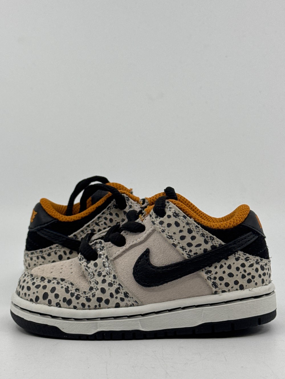 *USED* NIKE SB DUNK LOW (TD) - ELECTRIC PACK OLYMPIC SAFARI
