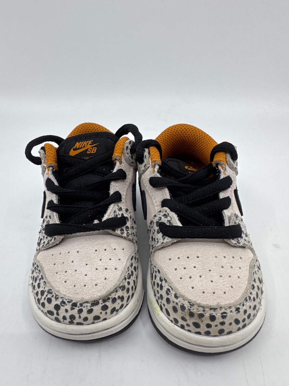 *USED* NIKE SB DUNK LOW (TD) - ELECTRIC PACK OLYMPIC SAFARI