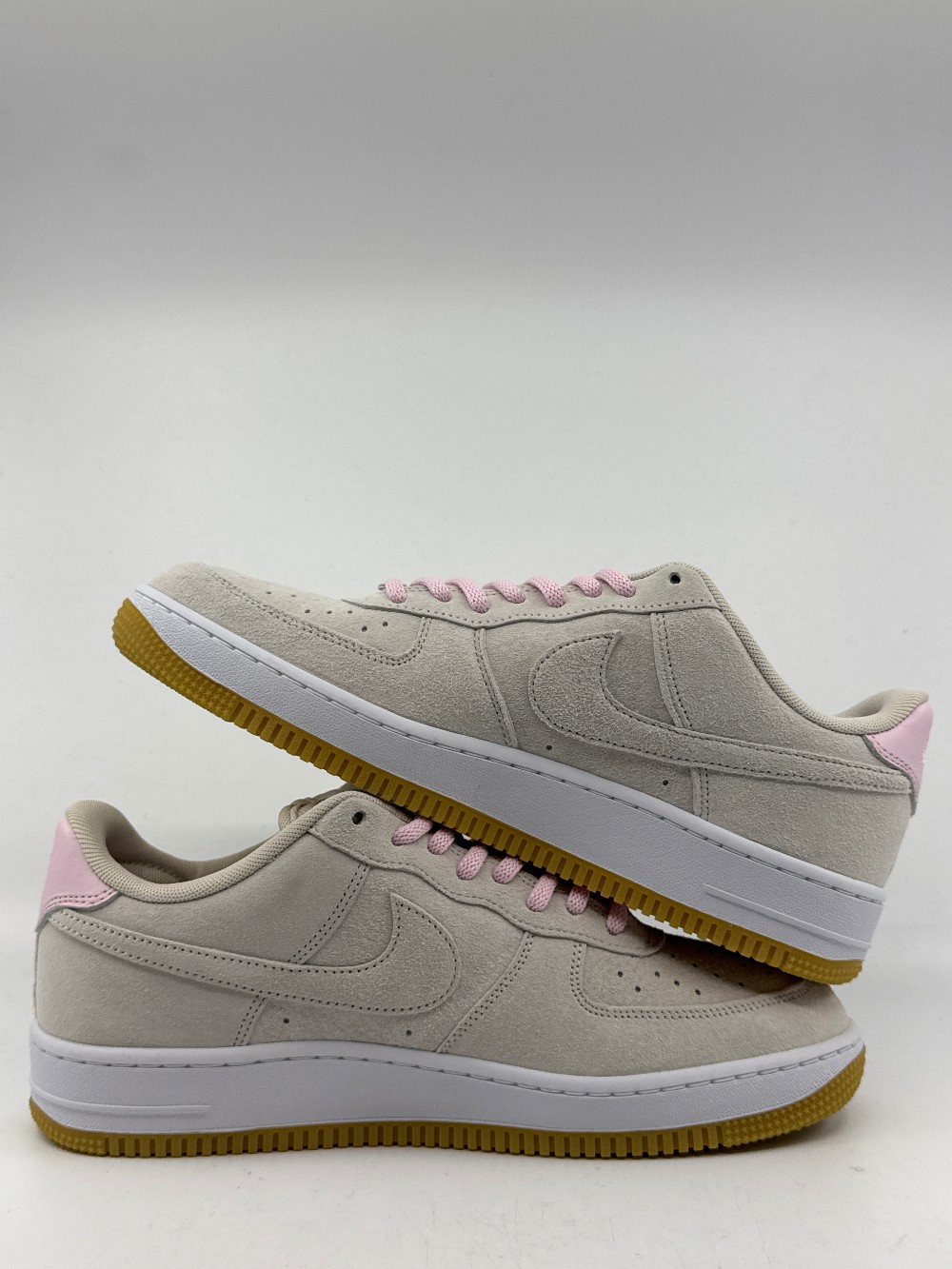 NIKE AIR FORCE 1 LOW SB - LIGHT OREWOOD BROWN PINK