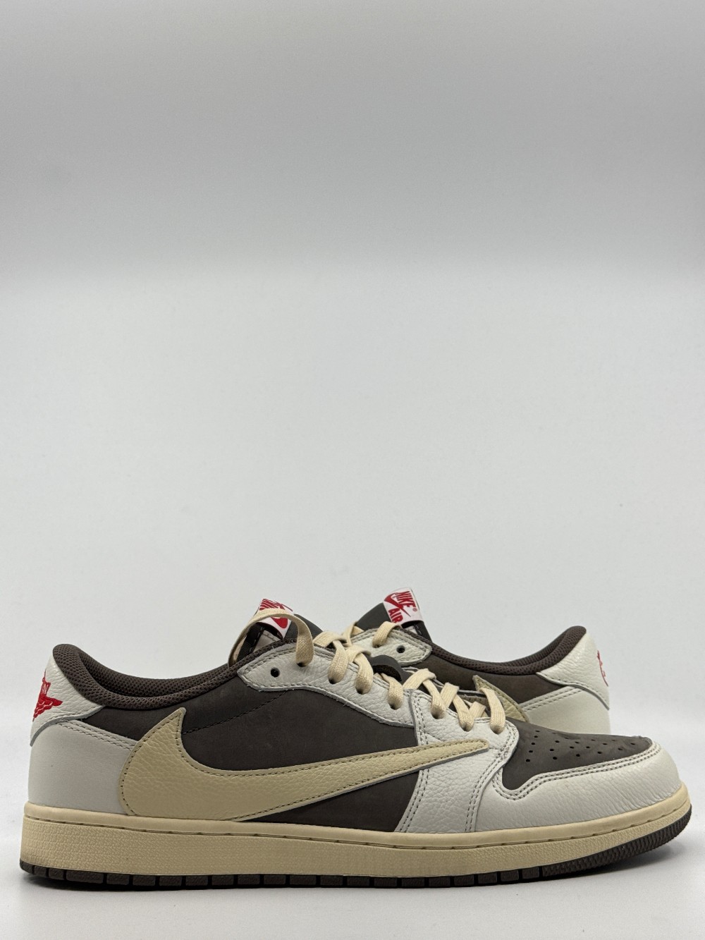 *USED* AJ 1 LOW X TRAVIS SCOTT - REVERSE MOCHA