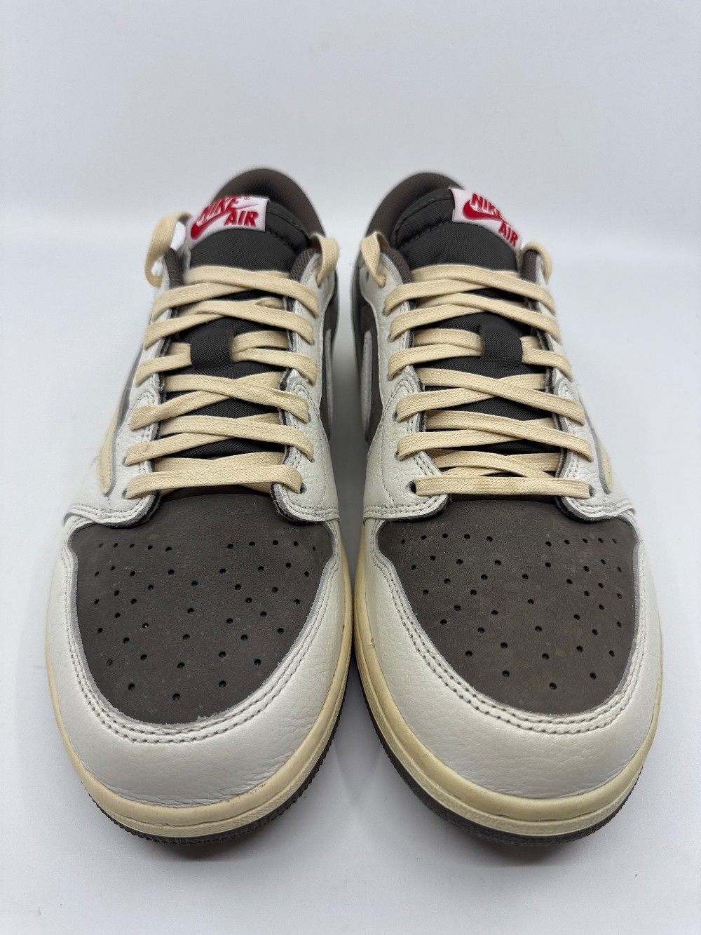 *USED* AJ 1 LOW X TRAVIS SCOTT - REVERSE MOCHA