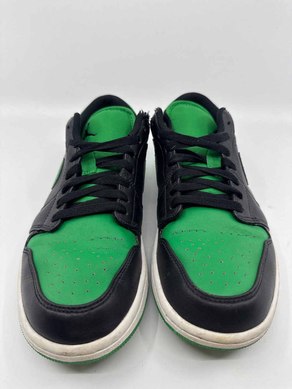 *USED/NO BOX* AJ 1 LOW - LUCKY GREEN