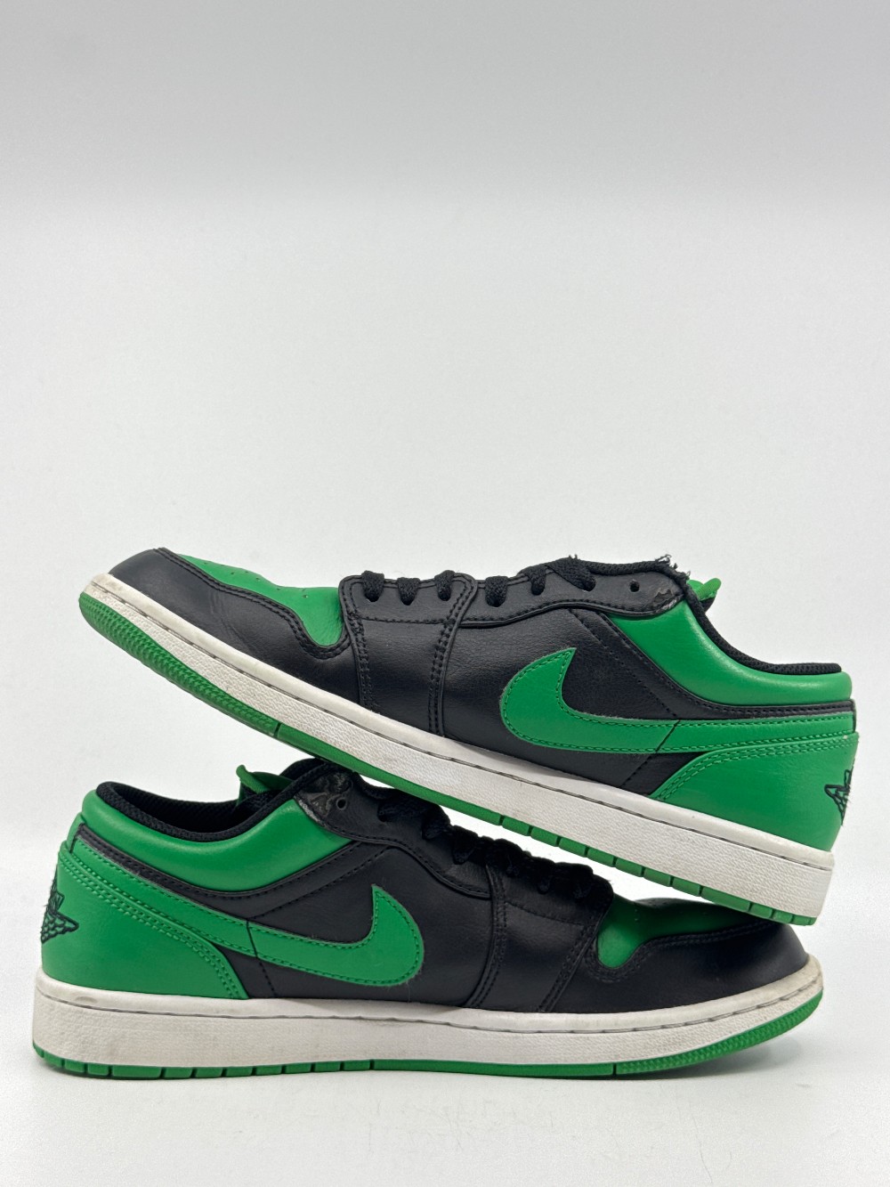 *USED/NO BOX* AJ 1 LOW - LUCKY GREEN
