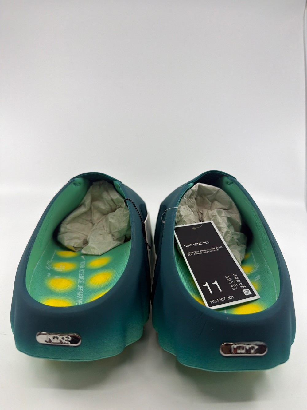 *VNDS* NIKE MIND 001 SLIDE - GEODE TEAL LIGHT MENTA