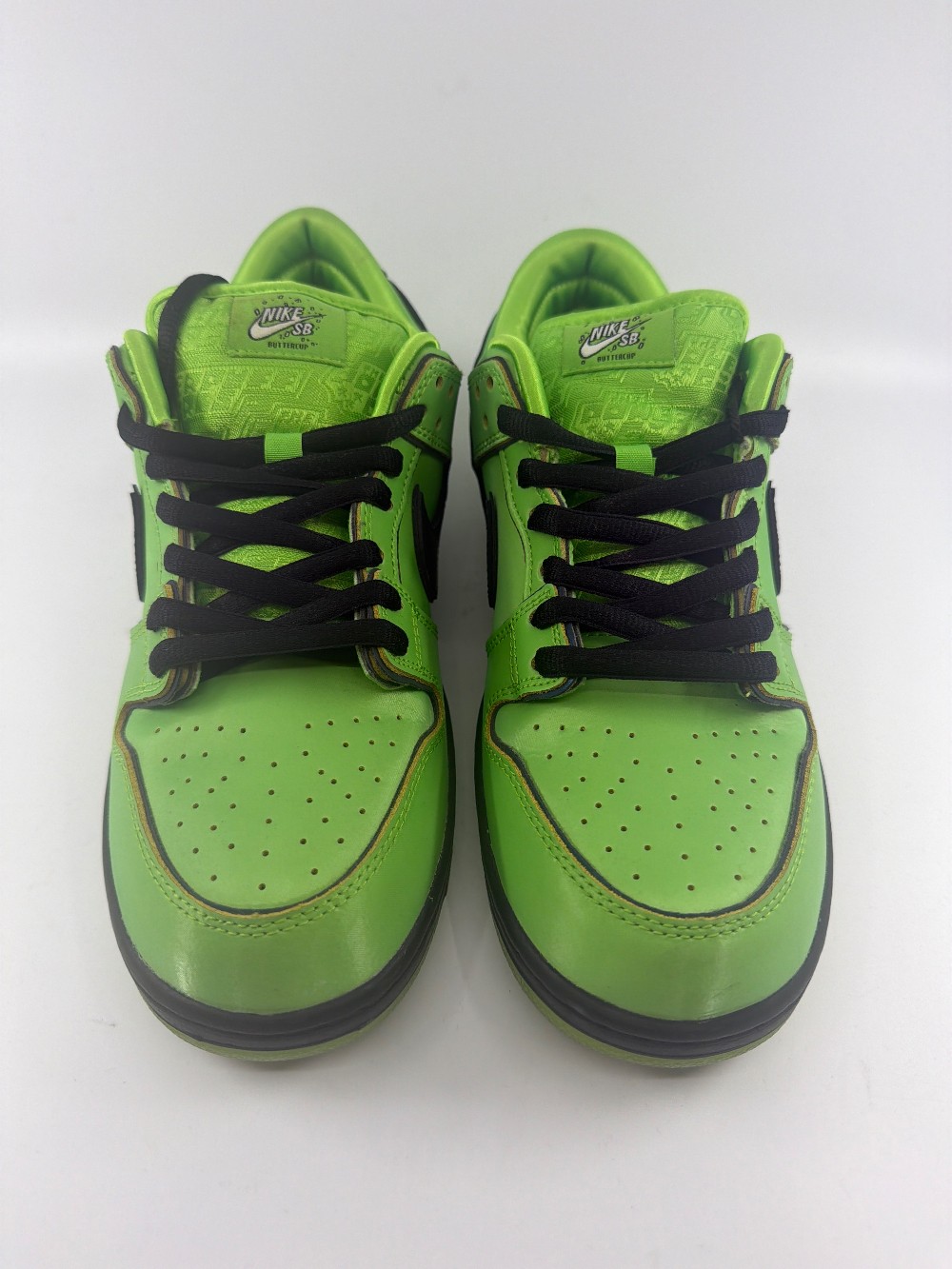 *USED/NO BOX* NIKE SB DUNK LOW - THE POWERPUFF GIRLS BUTTERCUP