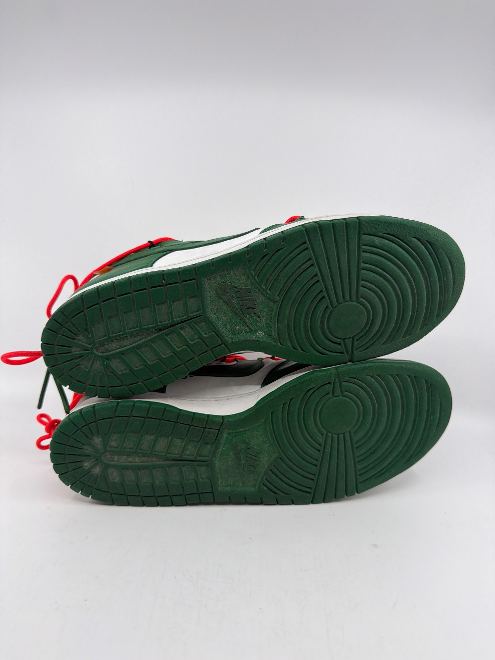 *USED* NIKE DUNK LOW X OFF-WHITE - PINE GREEN