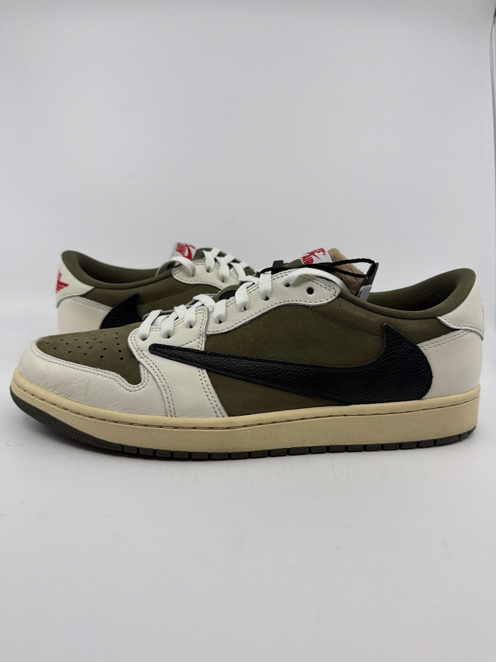 *USED* AJ 1 LOW X TRAVIS SCOTT - MEDIUM OLIVE