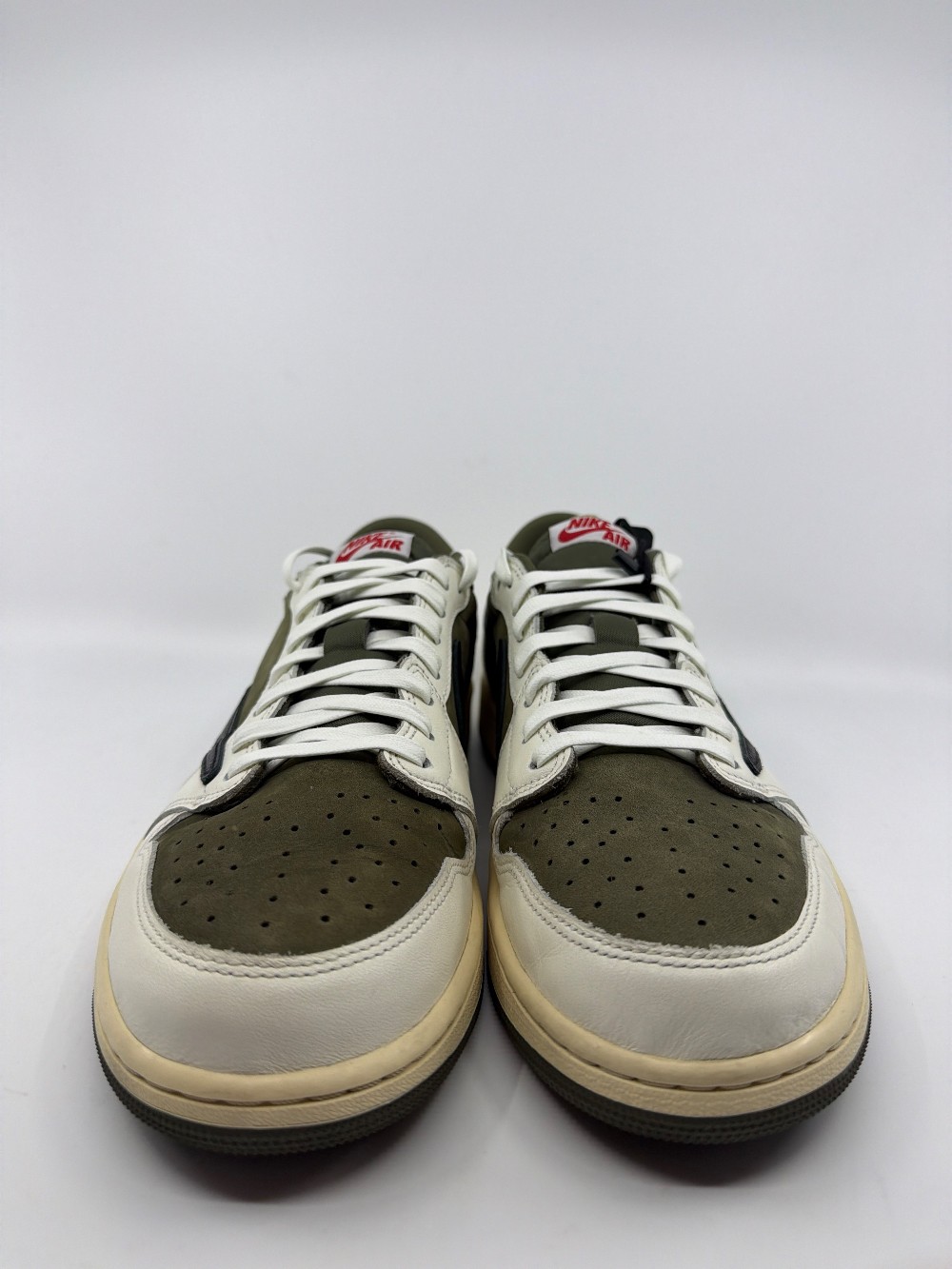 *USED* AJ 1 LOW X TRAVIS SCOTT - MEDIUM OLIVE