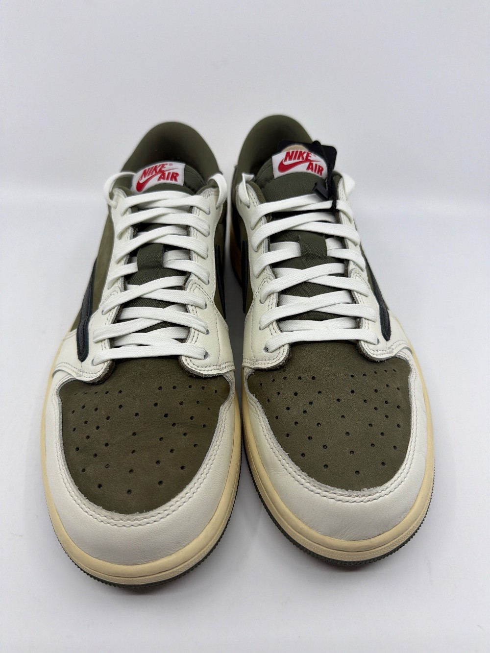 *USED* AJ 1 LOW X TRAVIS SCOTT - MEDIUM OLIVE