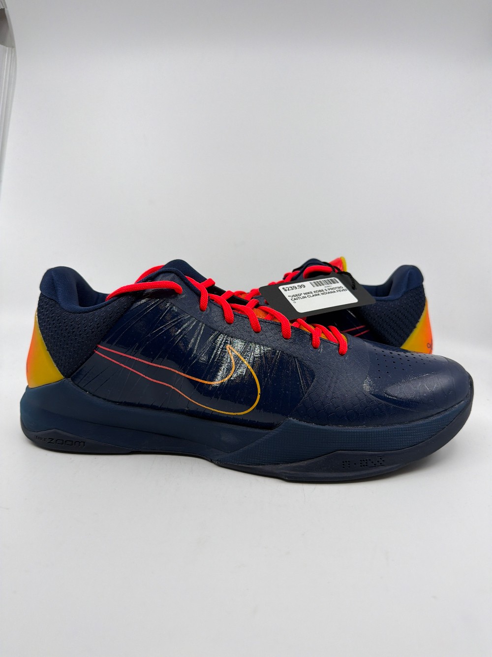 *USED* NIKE KOBE 5 PROTRO - CAITLIN CLARK INDIANA FEVER