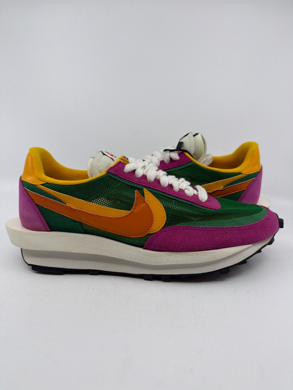 *USED/REP BOX* NIKE X SACAI LDWAFFLE - PINE GREEN