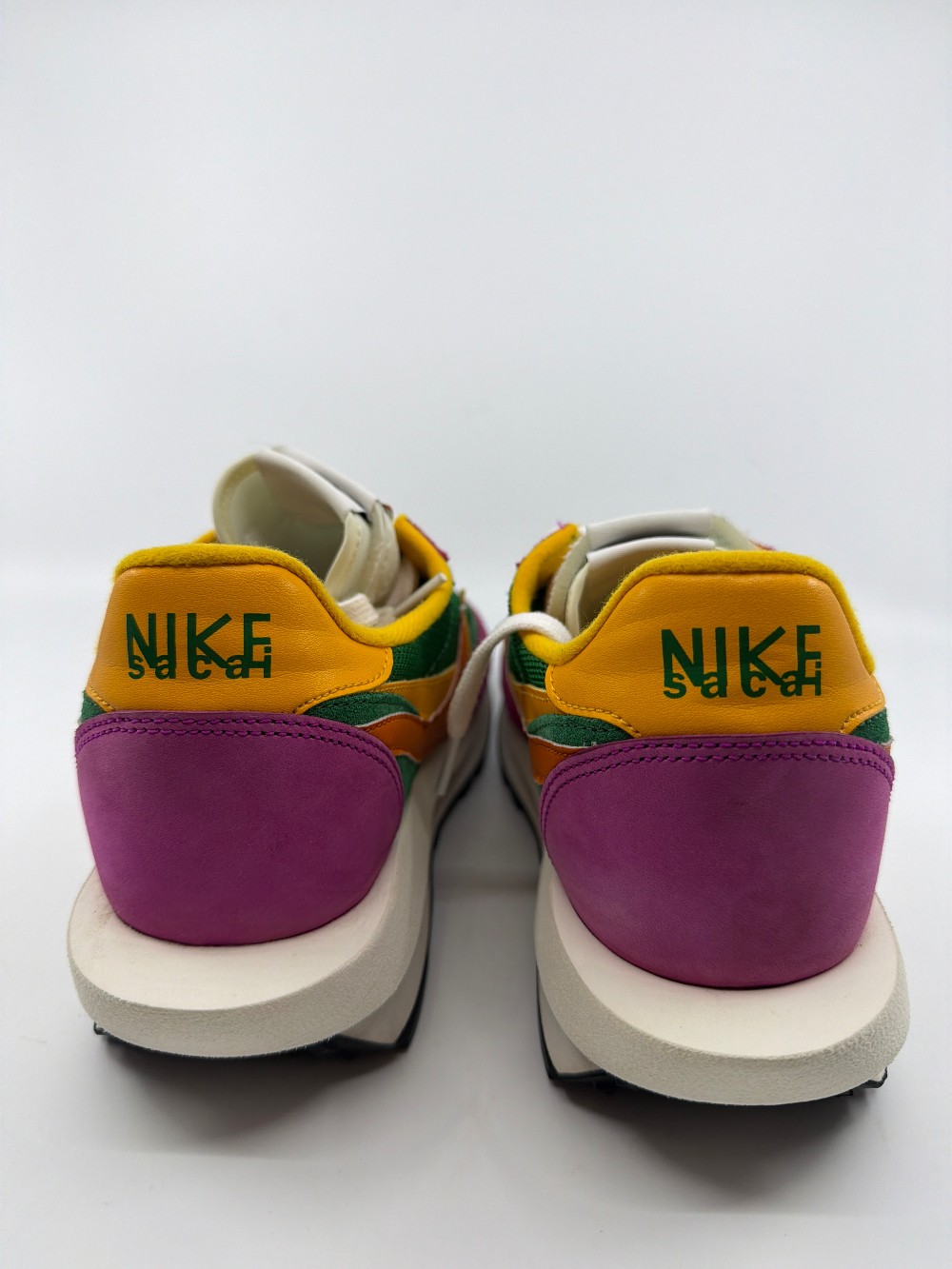 *USED/REP BOX* NIKE X SACAI LDWAFFLE - PINE GREEN