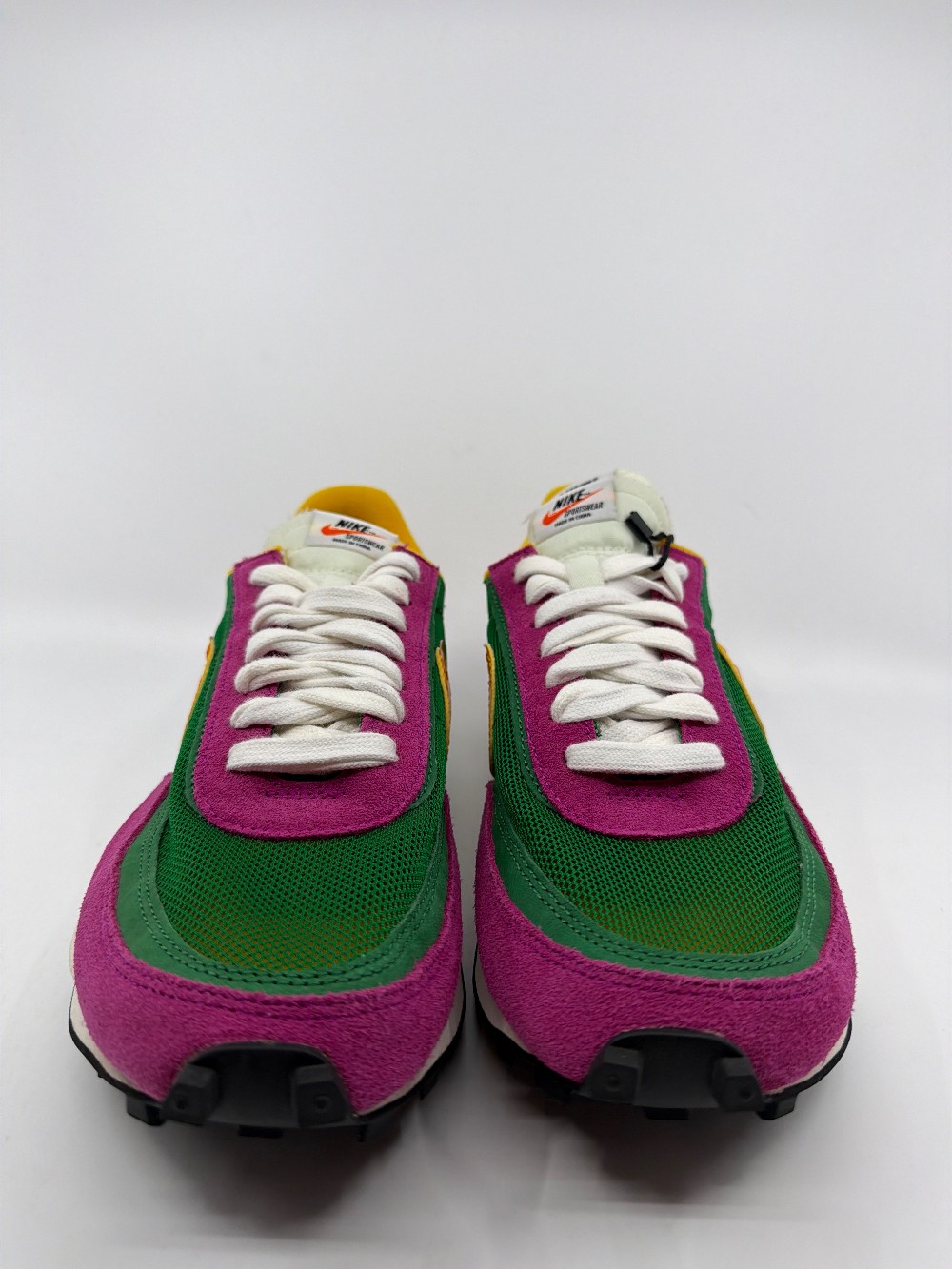 *USED/REP BOX* NIKE X SACAI LDWAFFLE - PINE GREEN