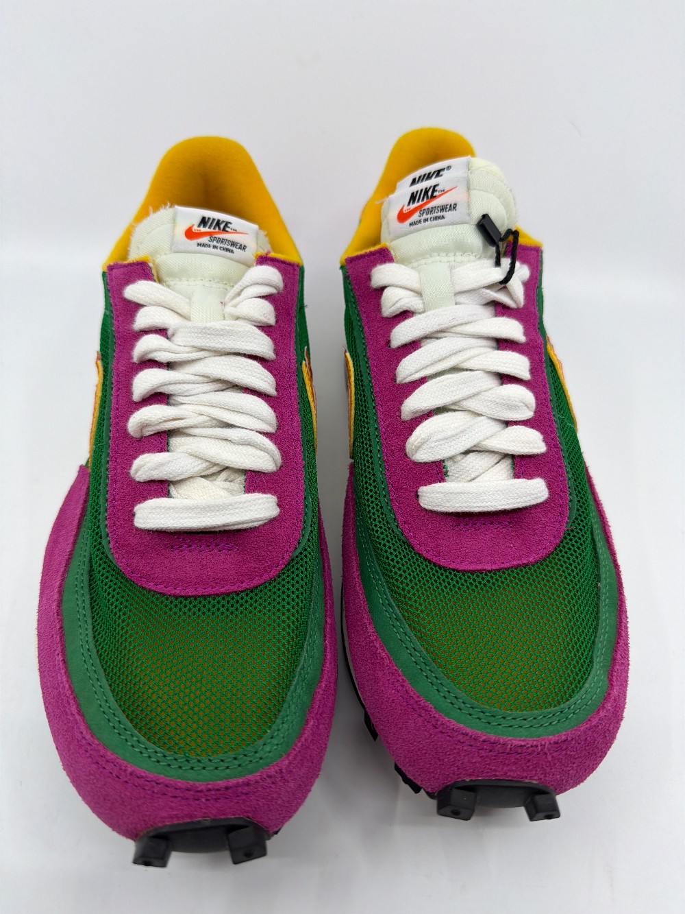 *USED/REP BOX* NIKE X SACAI LDWAFFLE - PINE GREEN