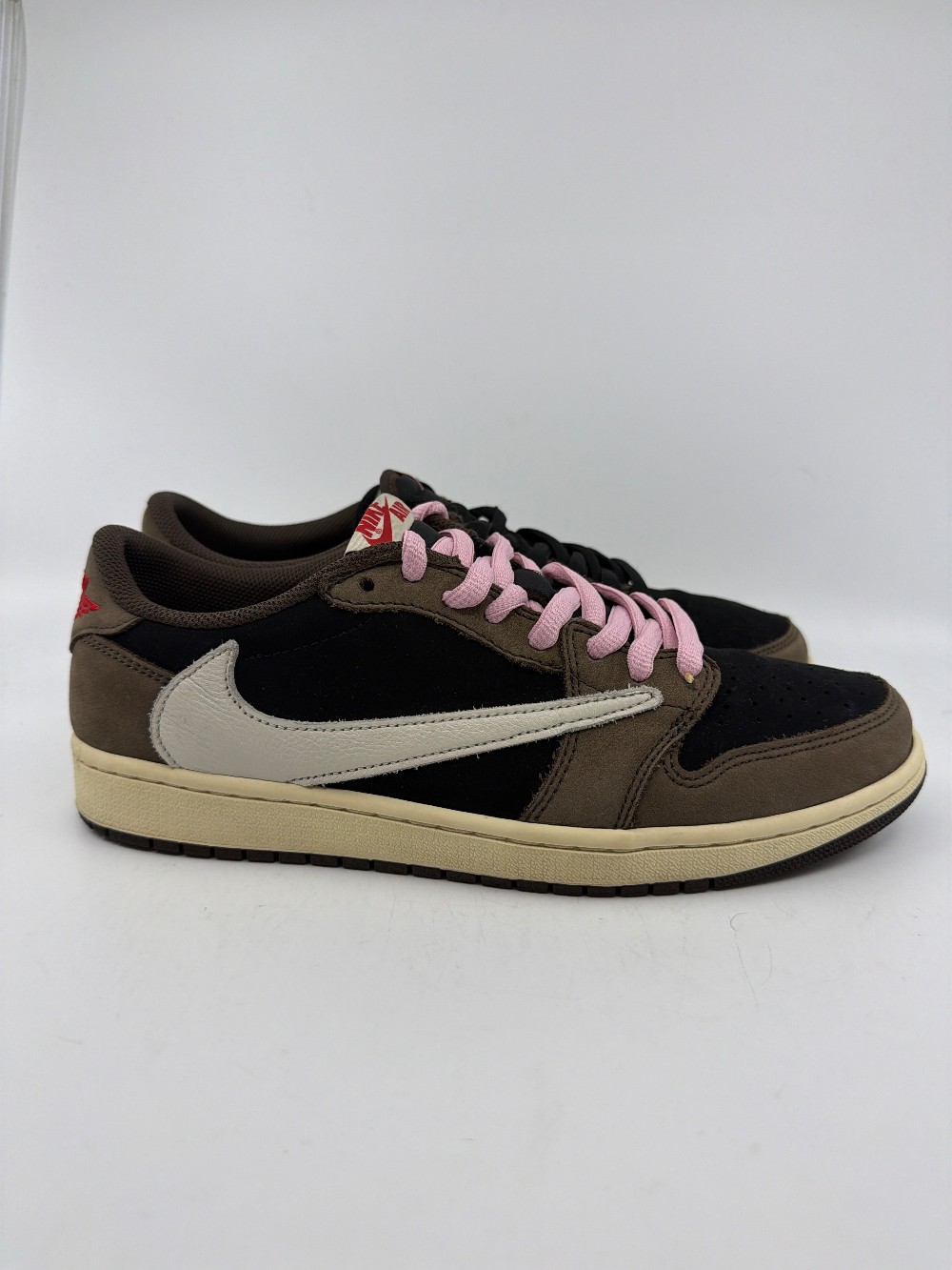 *USED* AJ 1 LOW X TRAVIS SCOTT - MOCHA