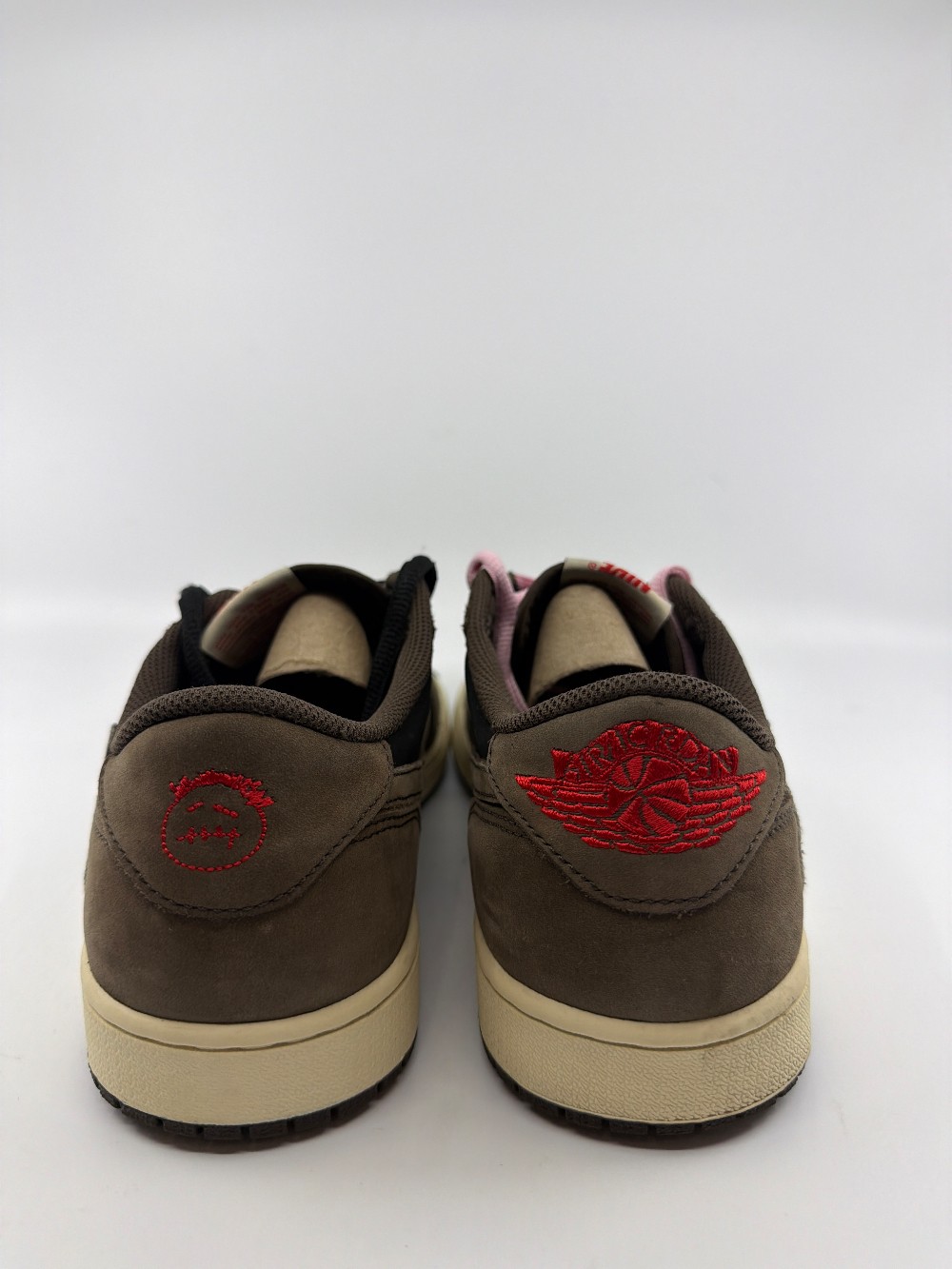*USED* AJ 1 LOW X TRAVIS SCOTT - MOCHA