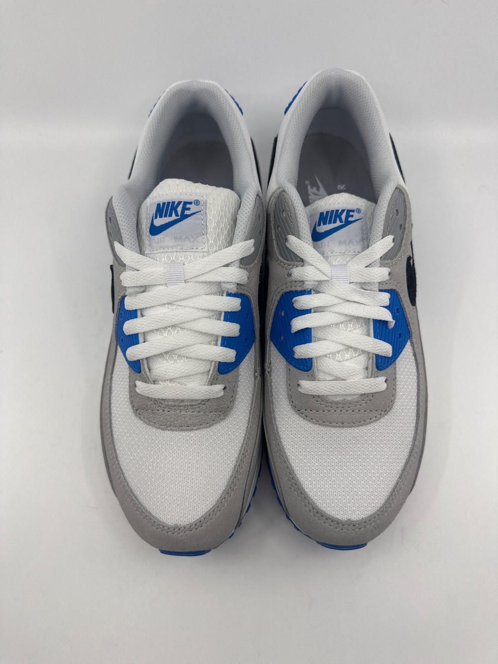NIKE AM 90 - PURE PLATINUM PHOTO BLUE