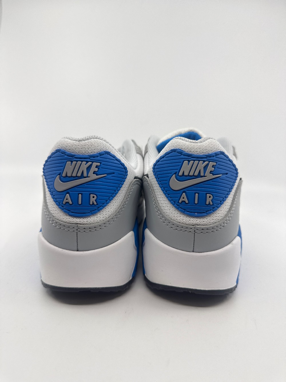 NIKE AM 90 - PURE PLATINUM PHOTO BLUE