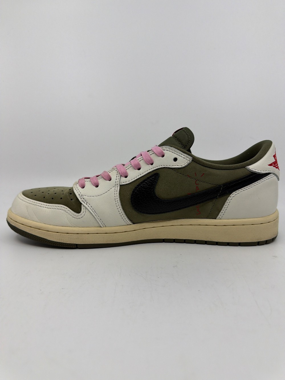 *USED* AJ 1 LOW X TRAVIS SCOTT - MEDIUM OLIVE