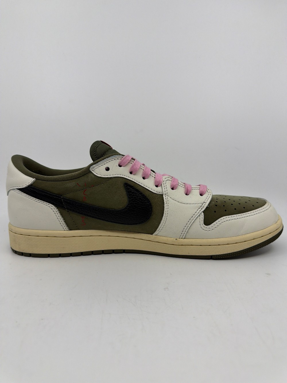 *USED* AJ 1 LOW X TRAVIS SCOTT - MEDIUM OLIVE