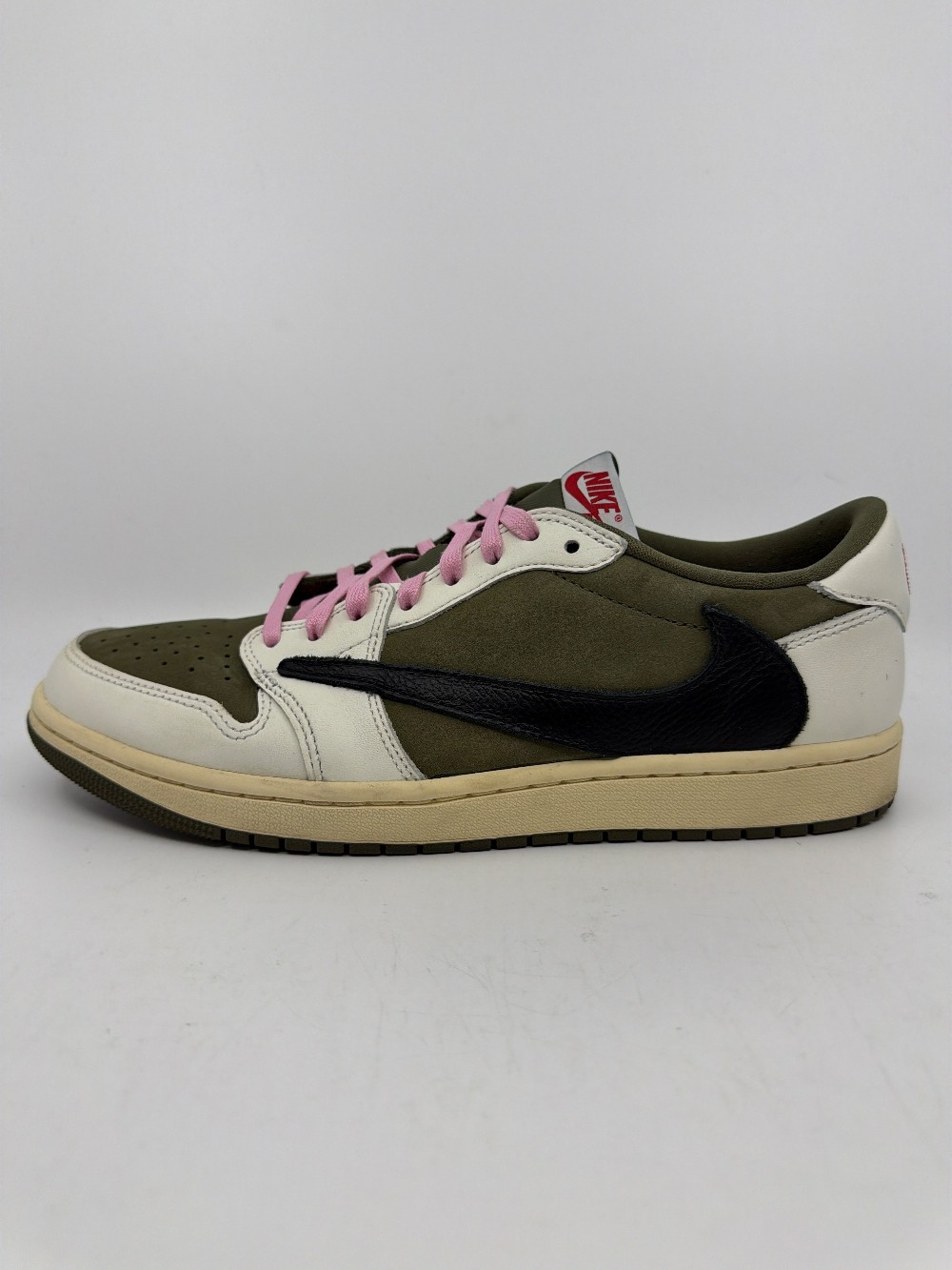 *USED* AJ 1 LOW X TRAVIS SCOTT - MEDIUM OLIVE