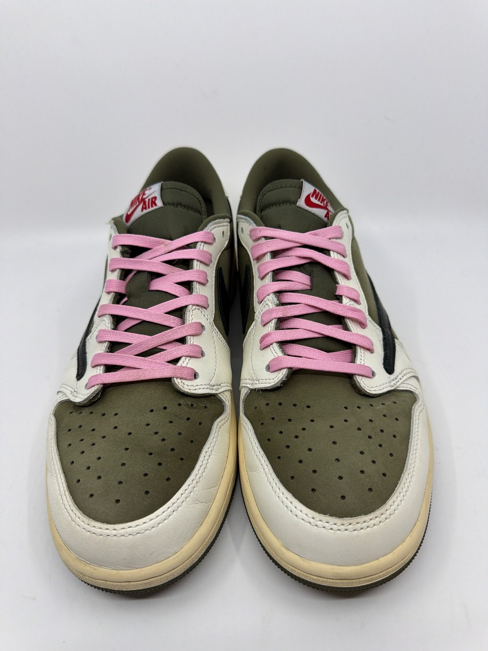 *USED* AJ 1 LOW X TRAVIS SCOTT - MEDIUM OLIVE
