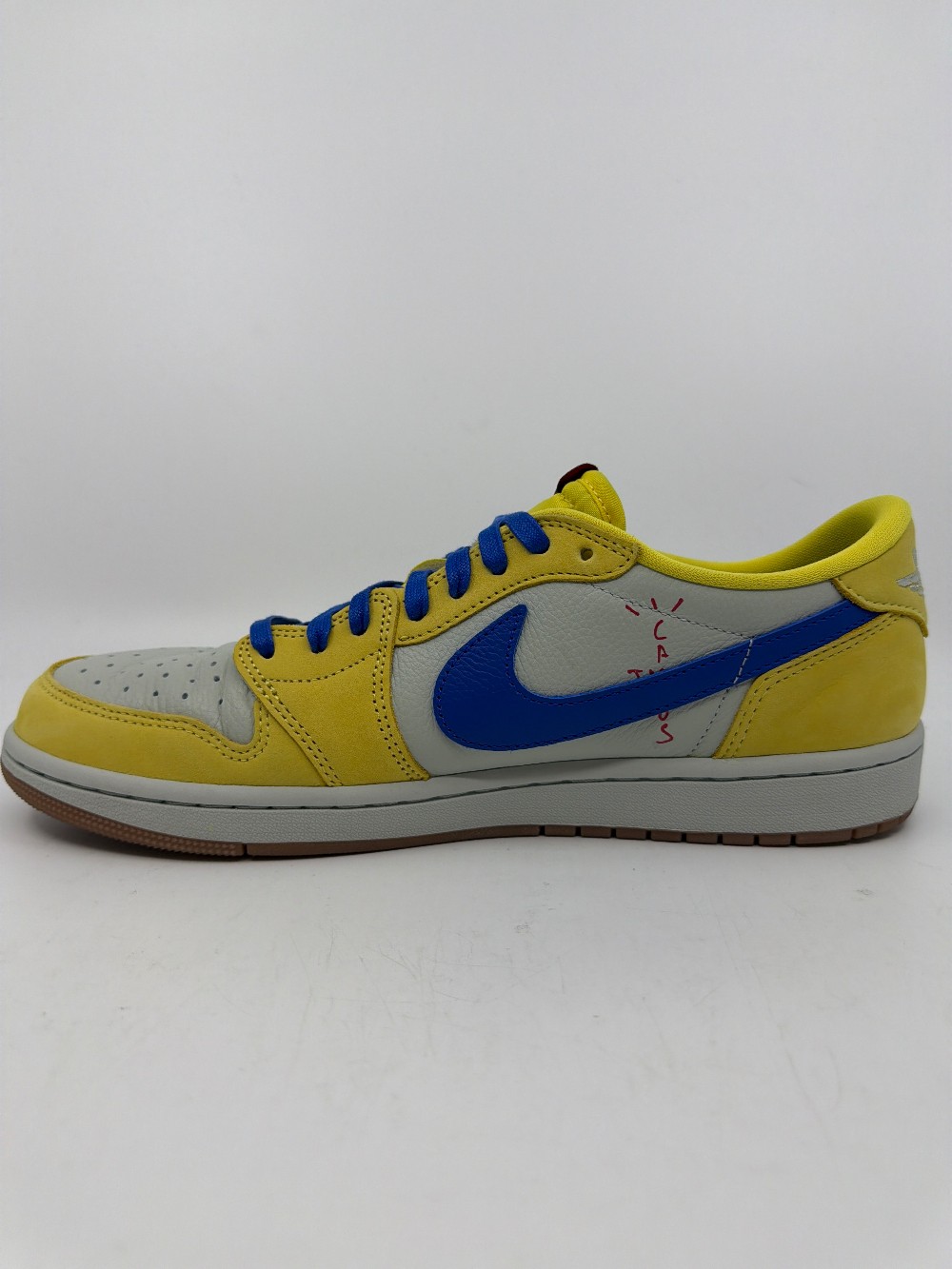 *USED* AJ 1 LOW X TRAVIS SCOTT (W) - CANARY