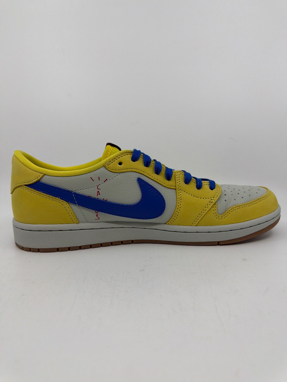 *USED* AJ 1 LOW X TRAVIS SCOTT (W) - CANARY
