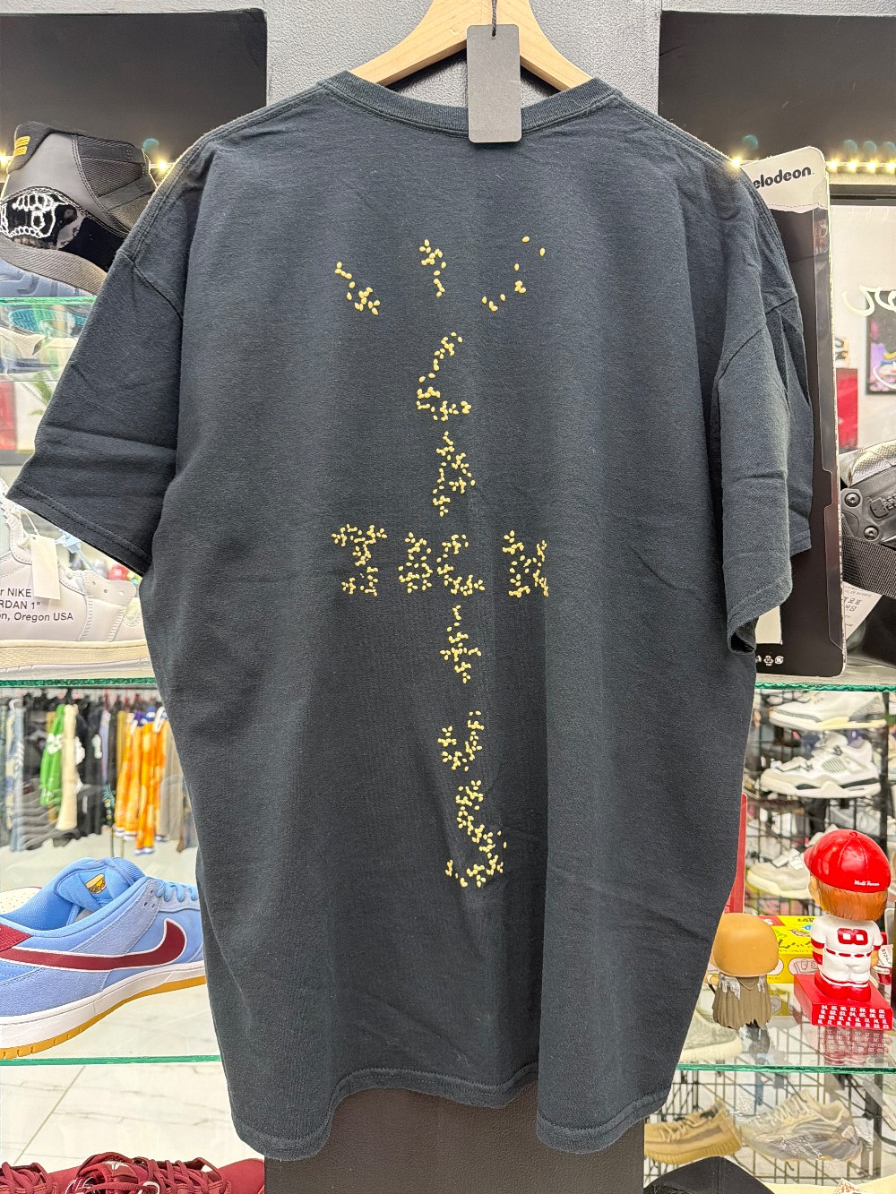 *USED* TRAVIS SCOTT X MCDONALDS TEE - SESAME SEED SCRIPT