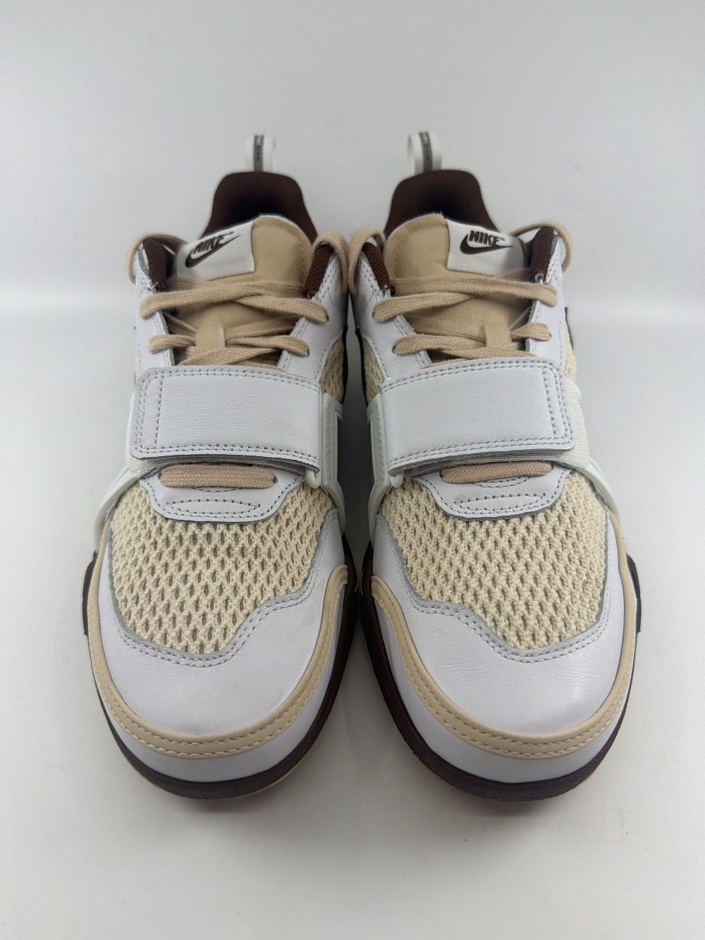 *USED* NIKE X TRAVIS SCOTT ZOOM FIELD JAXX - LIGHT CHOCOLATE