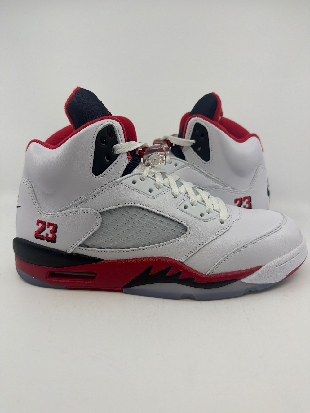*USED* AJ 5 - FIRE RED BLACK TONGUE (2025)