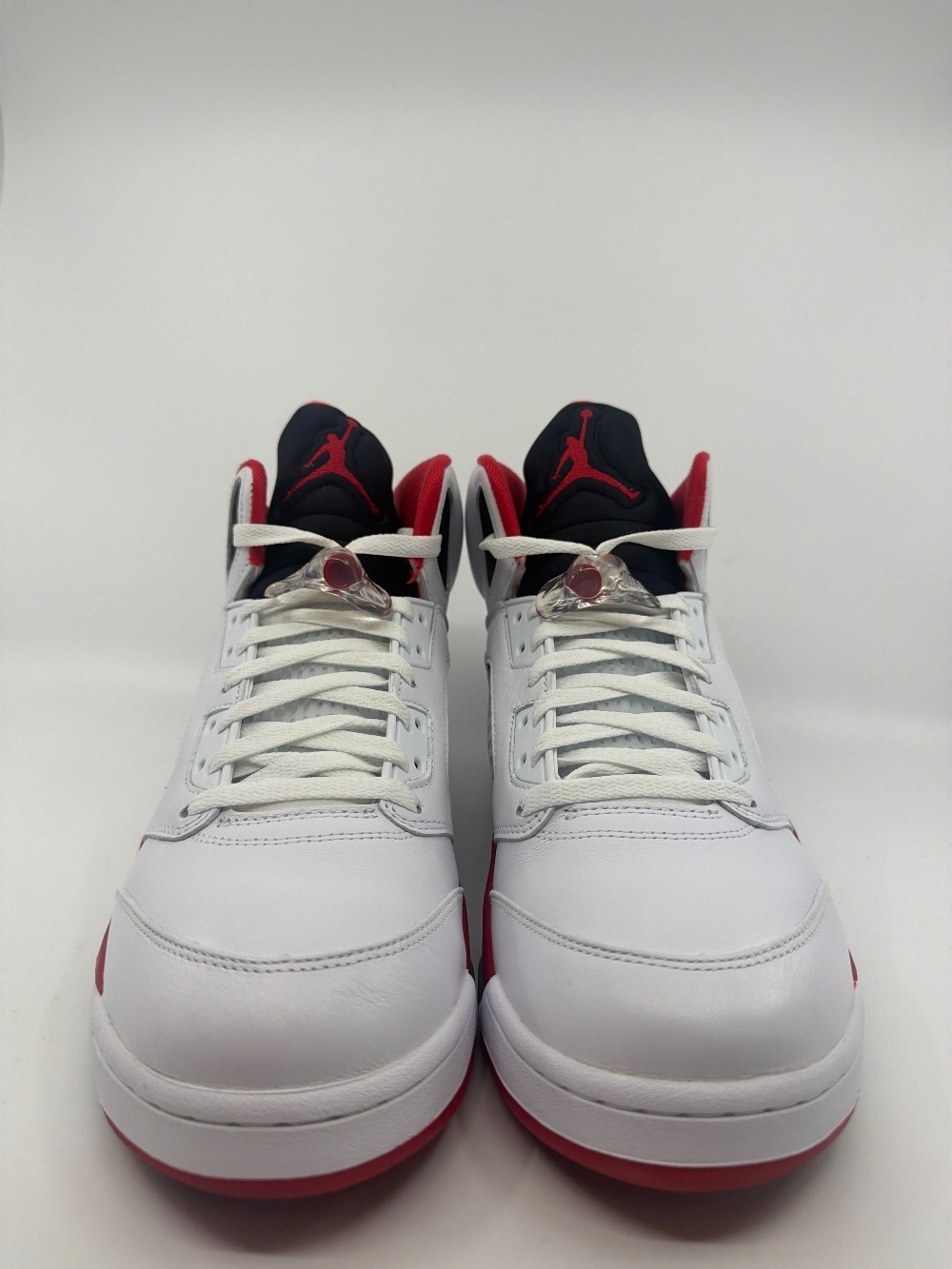 *USED* AJ 5 - FIRE RED BLACK TONGUE (2025)