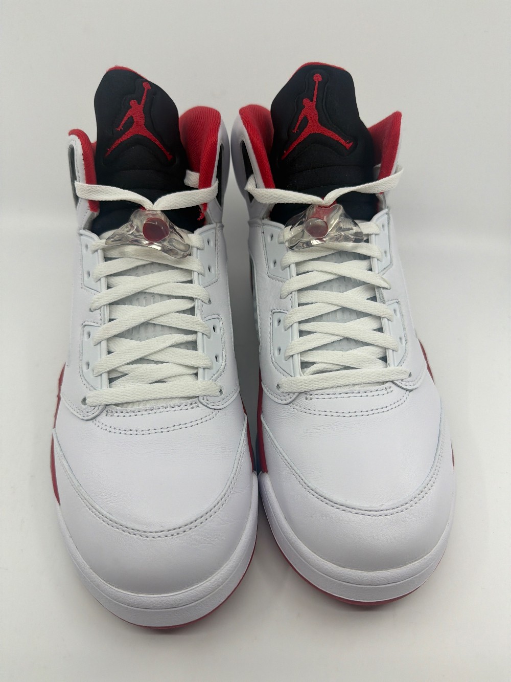 *USED* AJ 5 - FIRE RED BLACK TONGUE (2025)