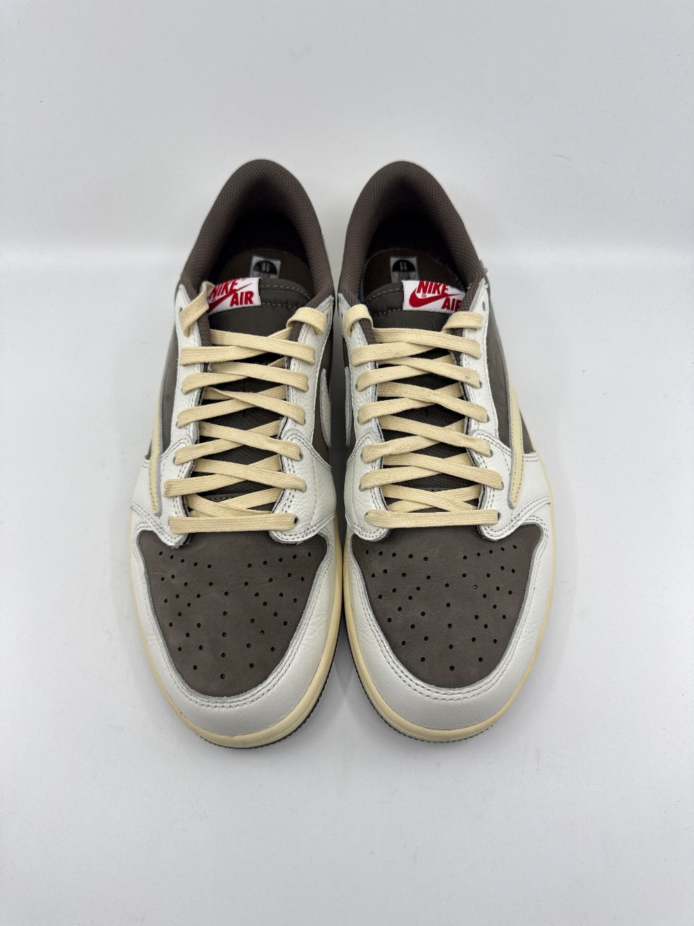 *USED* AJ 1 LOW X TRAVIS SCOTT - REVERSE MOCHA