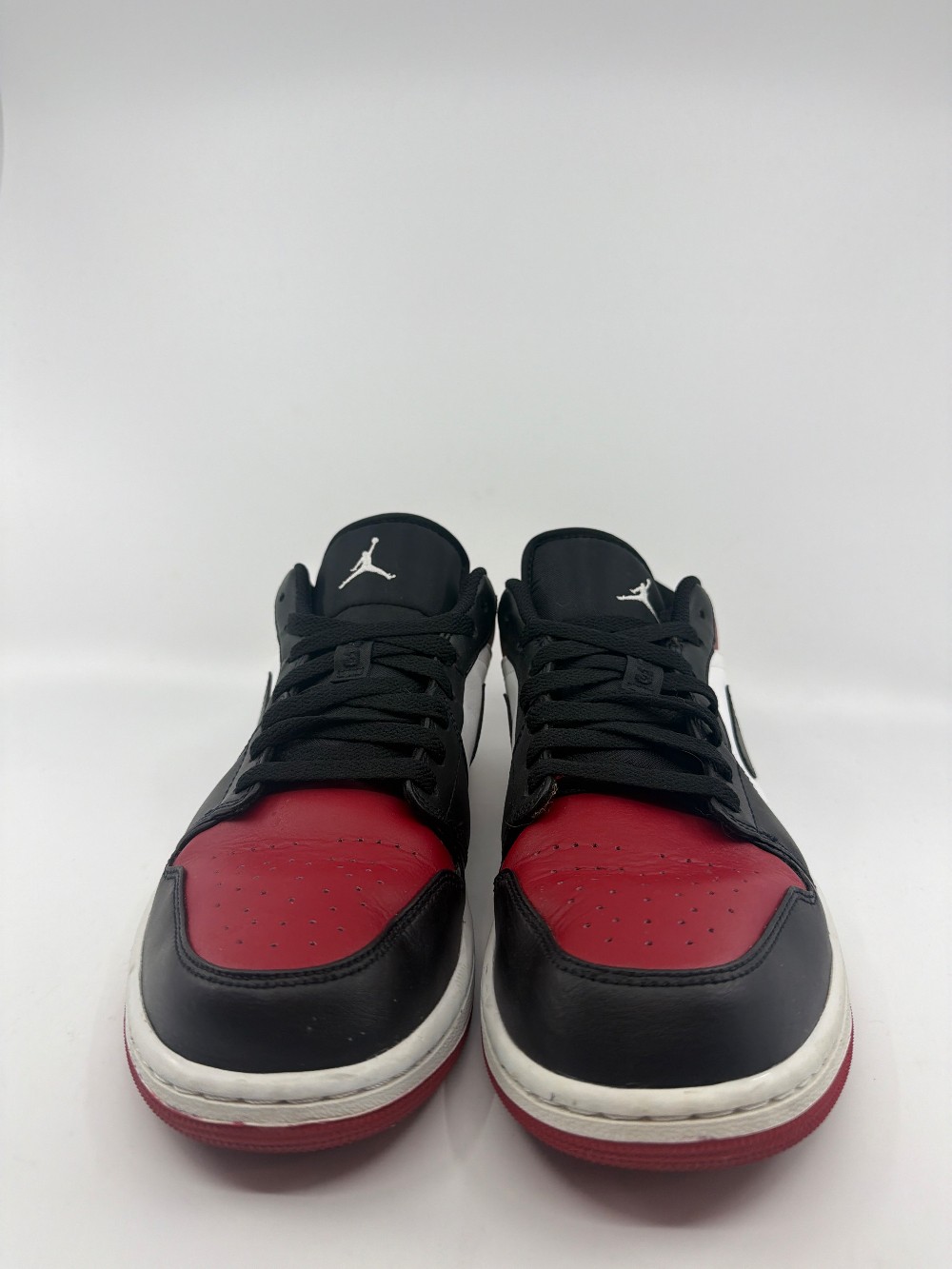 *USED* AJ 1 LOW - BRED TOE