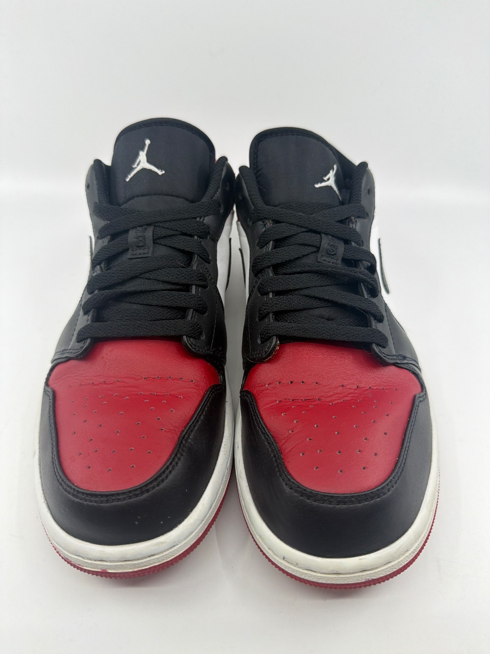 *USED* AJ 1 LOW - BRED TOE