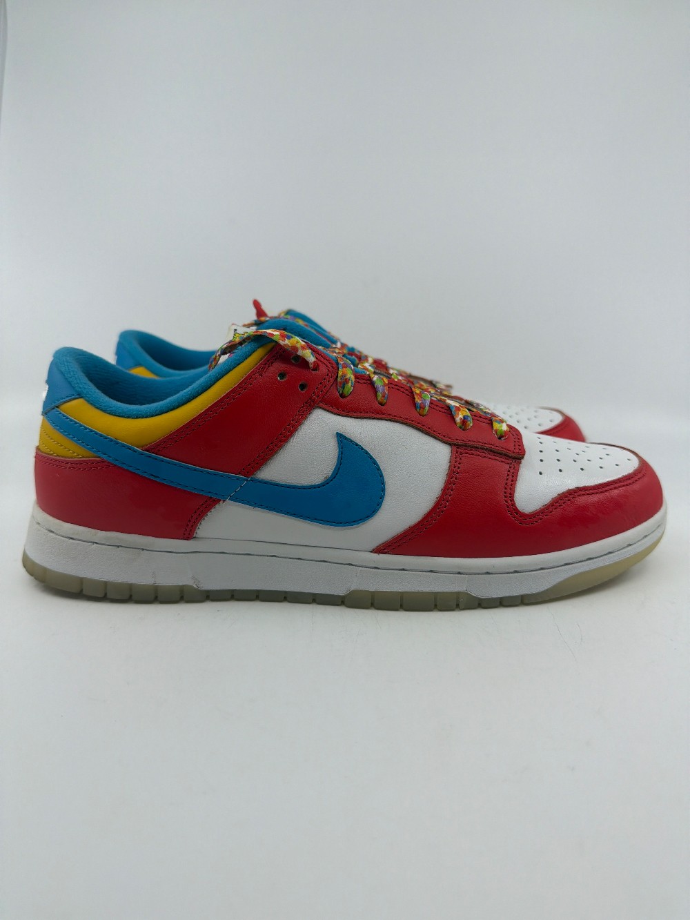 *USED* NIKE DUNK LOW X LEBRON JAMES - FRUITY PEBBLES