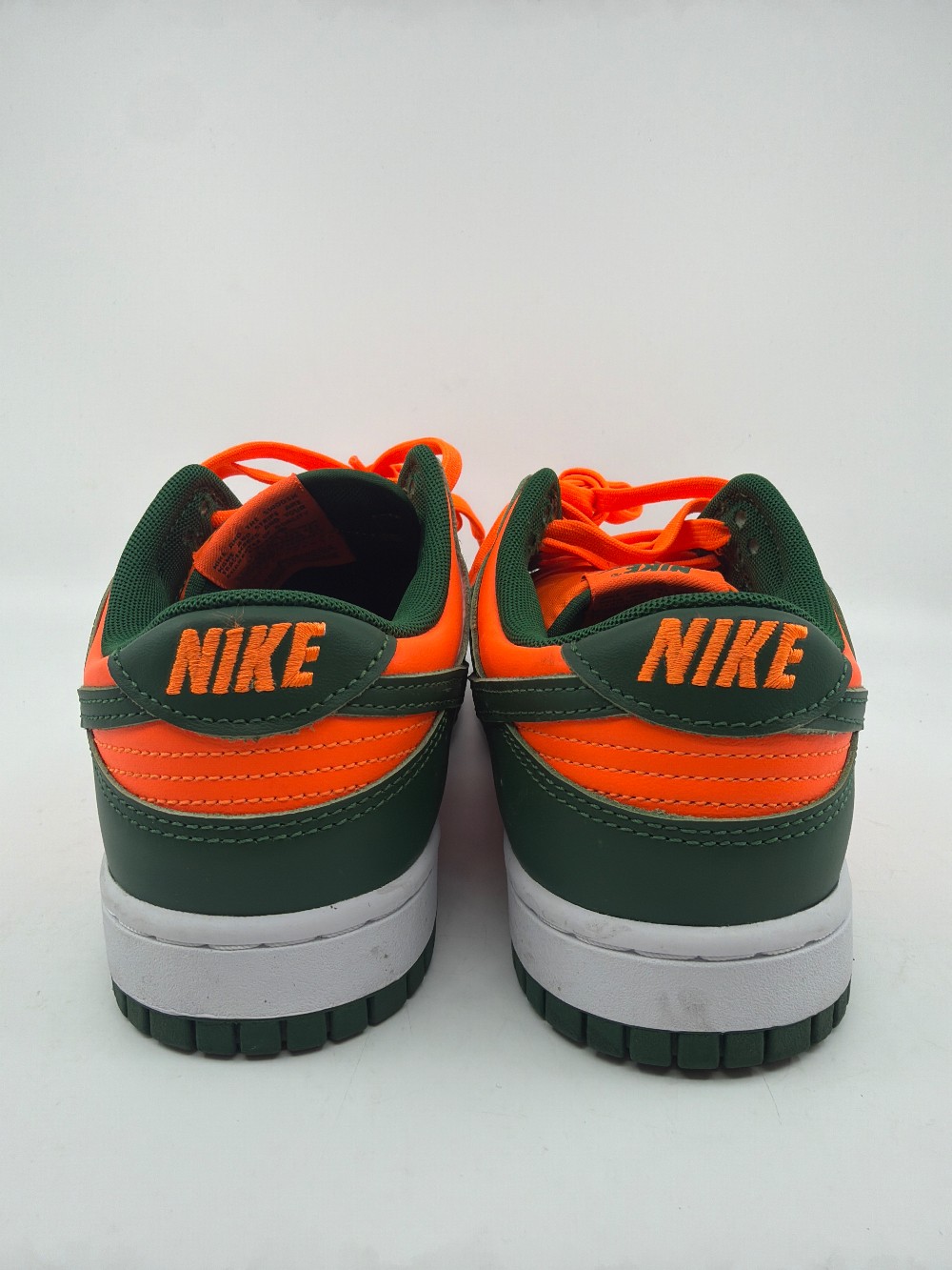 *USED* NIKE DUNK LOW - MIAMI HURRICANES