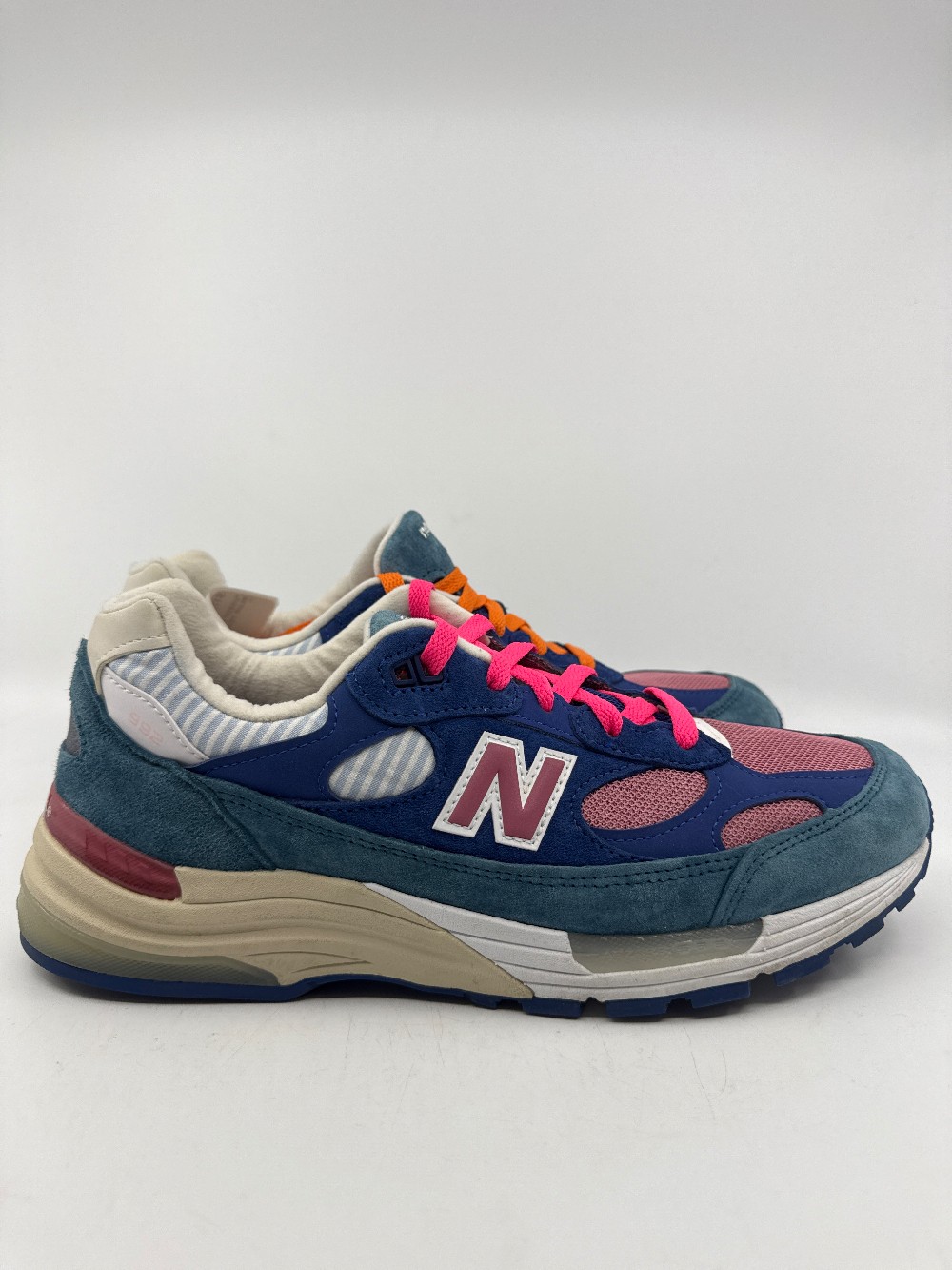 *USED* NEW BALANCE 992 - BLUE TEAL ROSE