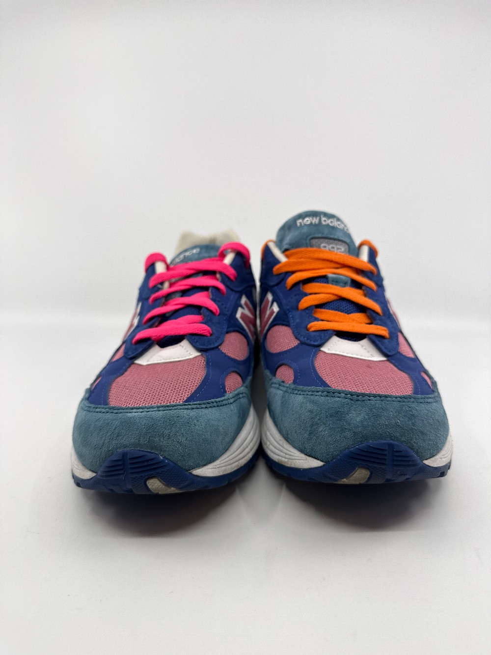*USED* NEW BALANCE 992 - BLUE TEAL ROSE