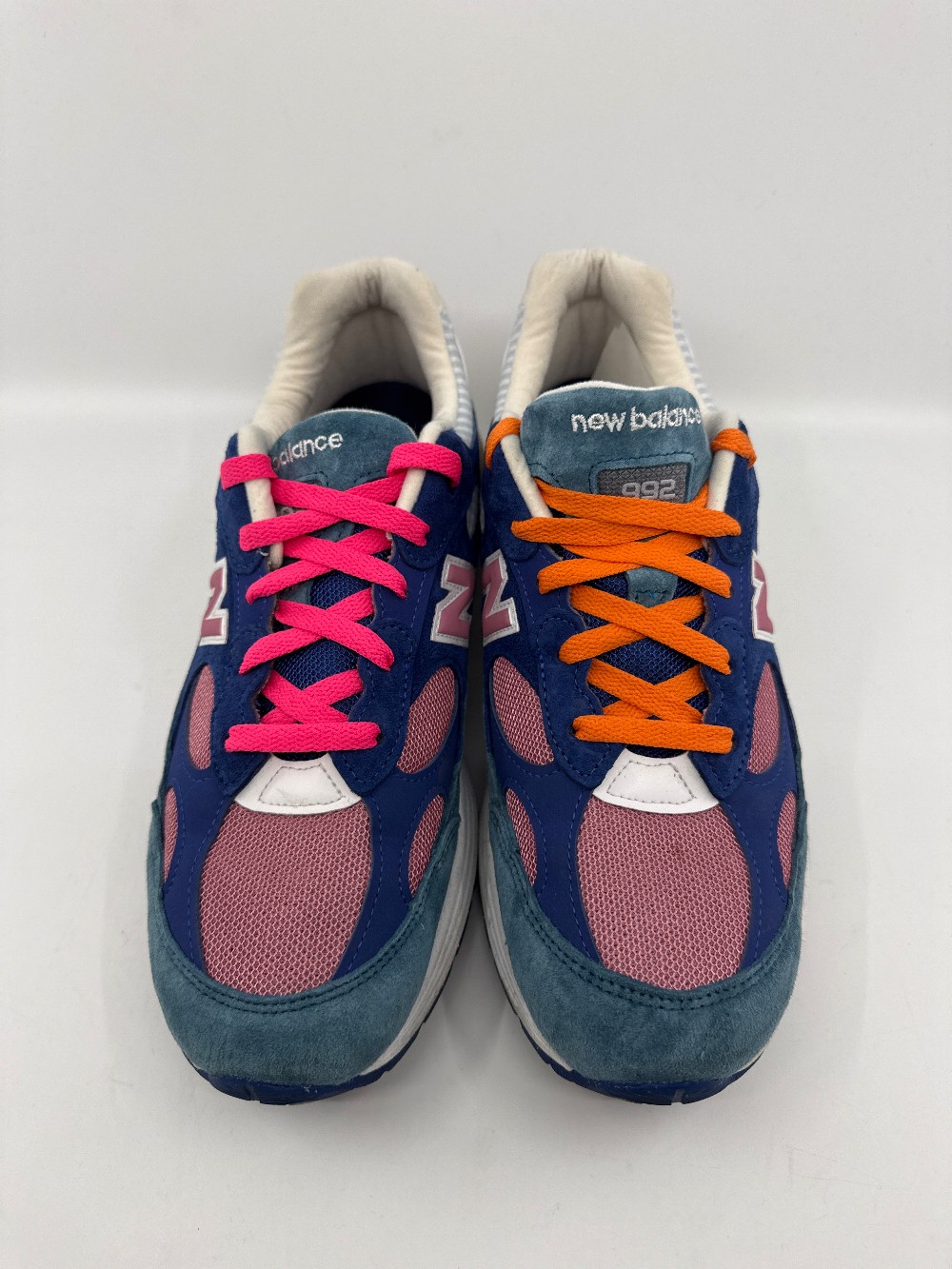*USED* NEW BALANCE 992 - BLUE TEAL ROSE