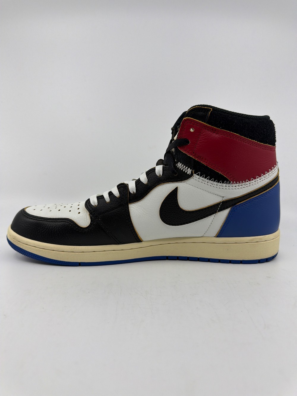 *USED* AJ 1 X FRAGMENT X UNION LA - VARSITY RED SPORT ROYAL