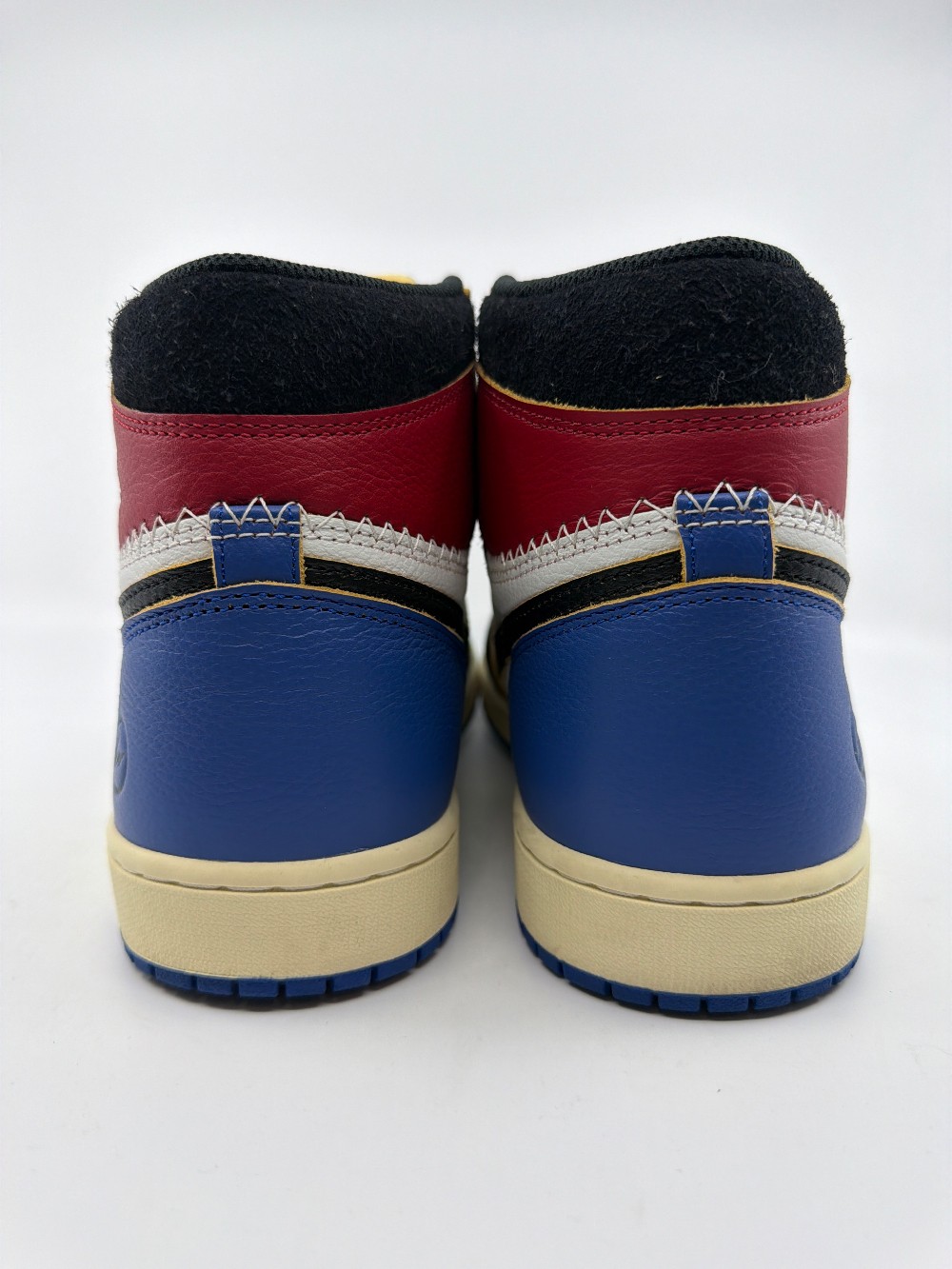 *USED* AJ 1 X FRAGMENT X UNION LA - VARSITY RED SPORT ROYAL