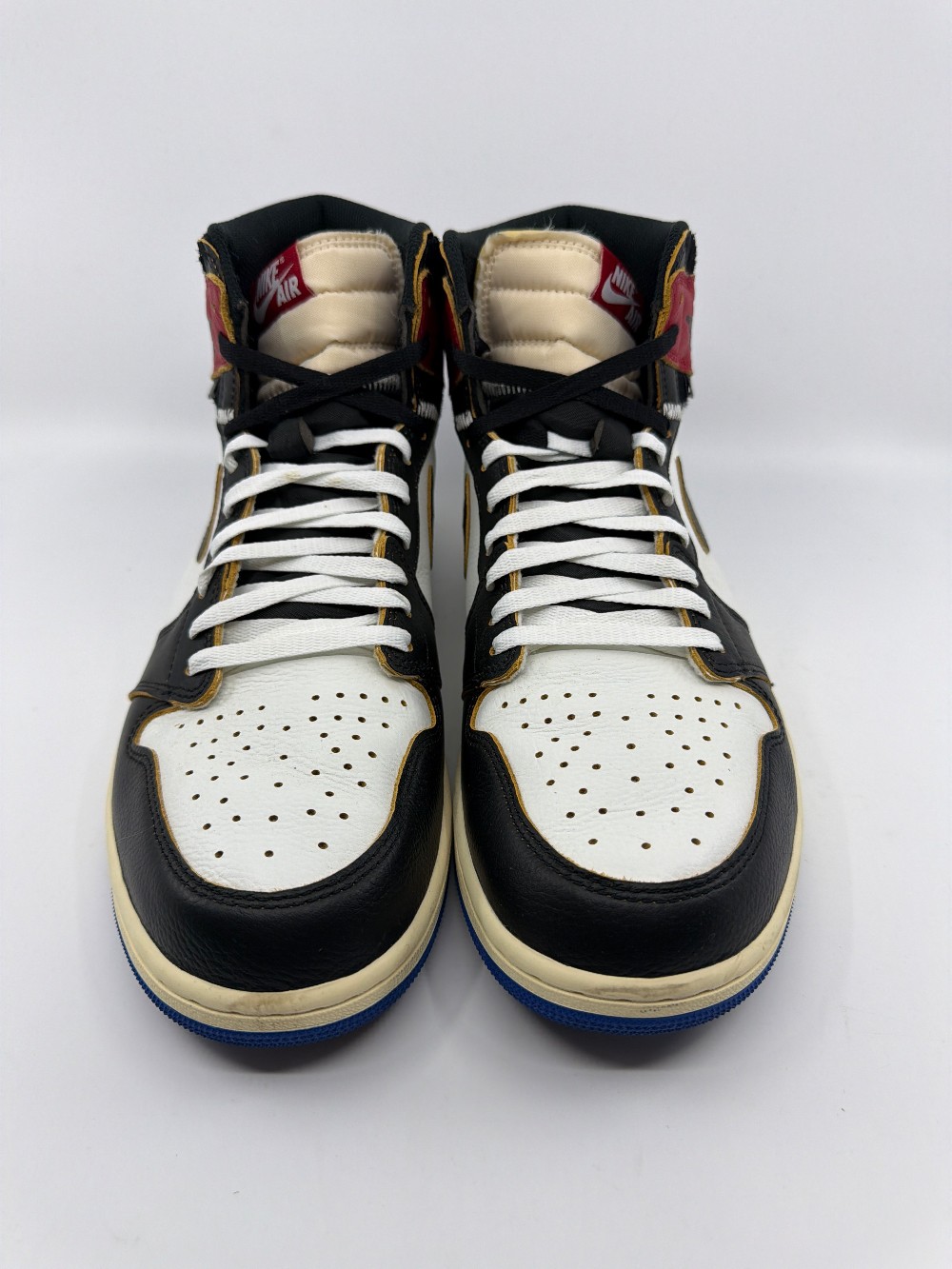 *USED* AJ 1 X FRAGMENT X UNION LA - VARSITY RED SPORT ROYAL