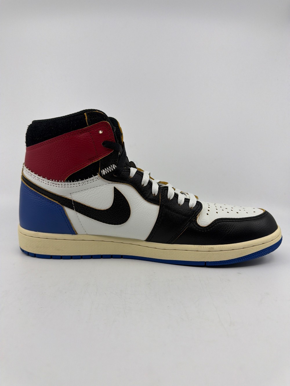 *USED* AJ 1 X FRAGMENT X UNION LA - VARSITY RED SPORT ROYAL