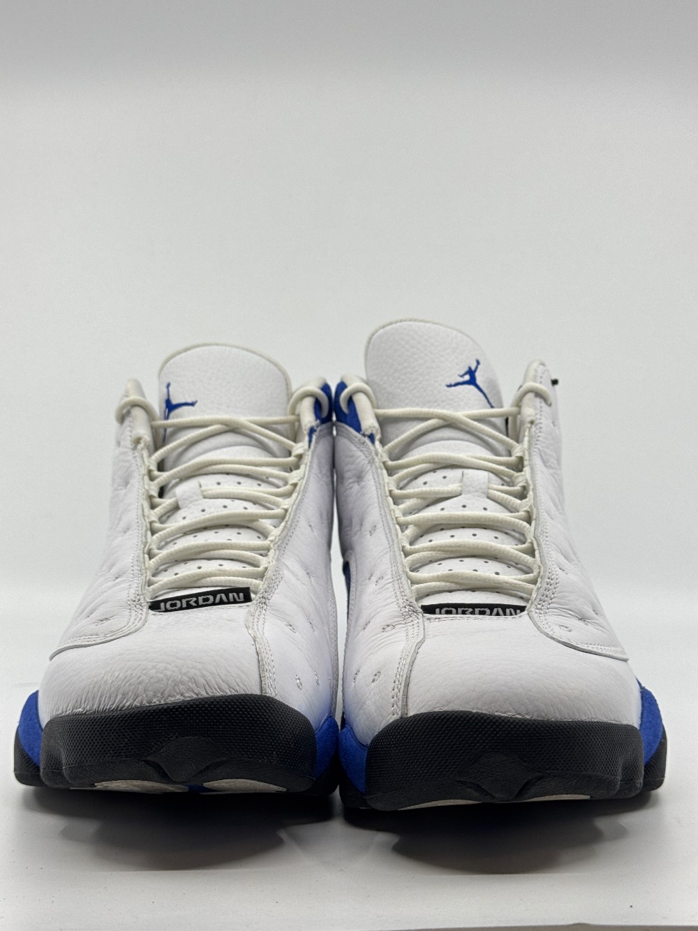 *USED* AJ 13 - WHITE HYPER ROYAL BLACK
