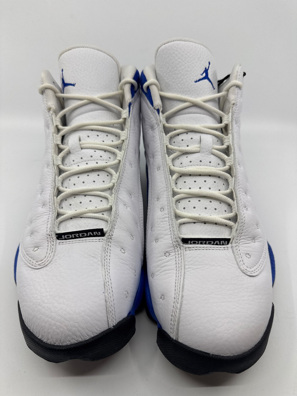 *USED* AJ 13 - WHITE HYPER ROYAL BLACK