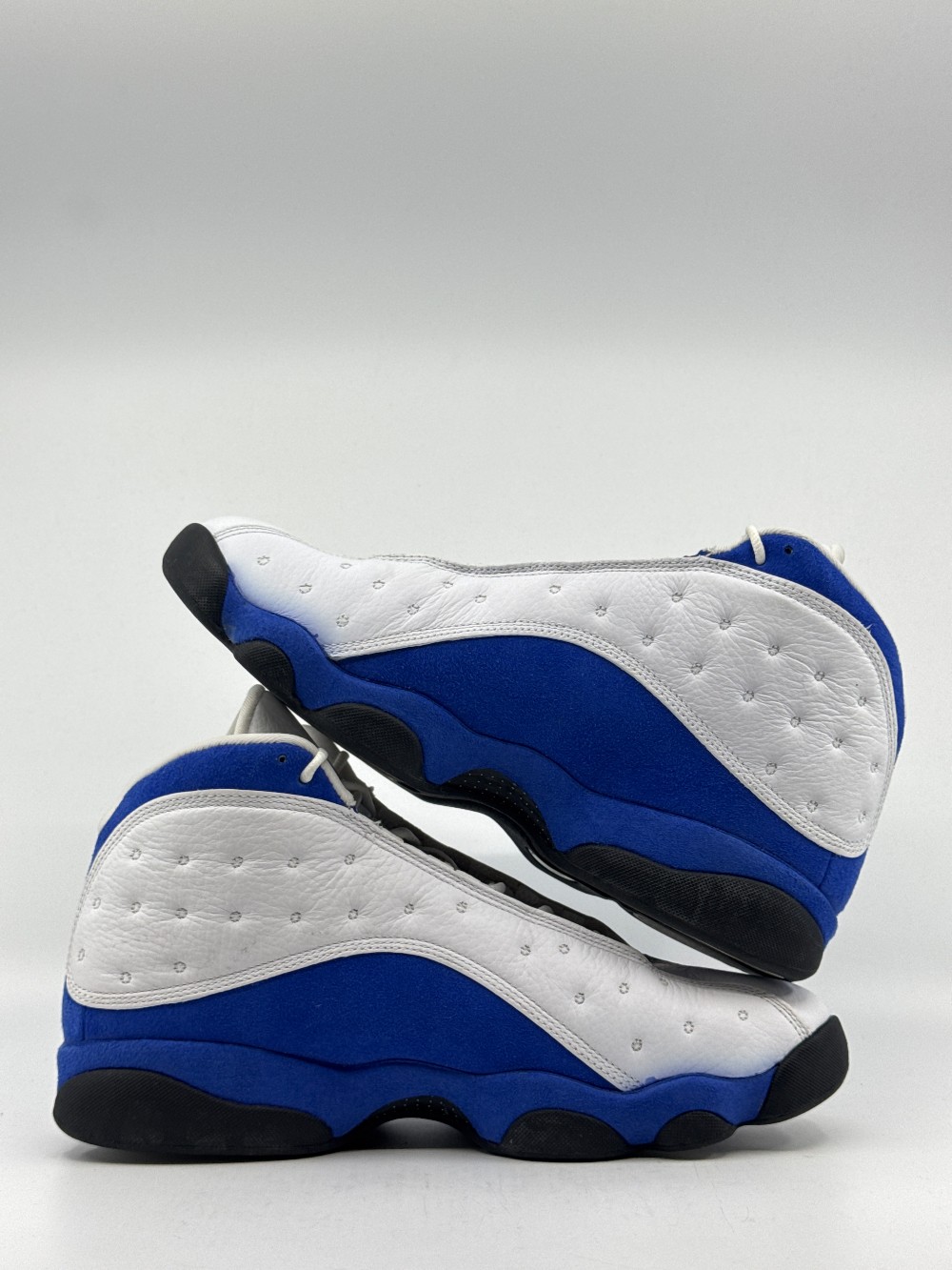 *USED* AJ 13 - WHITE HYPER ROYAL BLACK